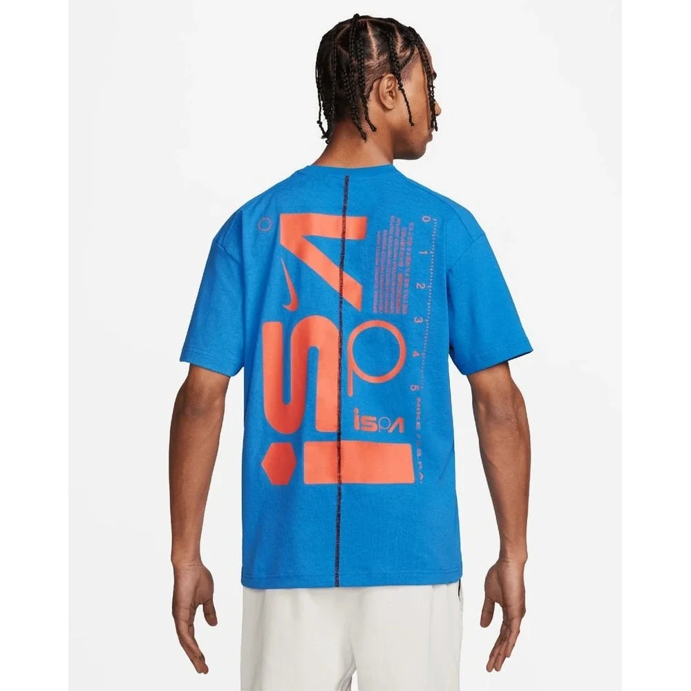 Nike ISPA Tee Photo Blue Men's XS‎ FV4893-435